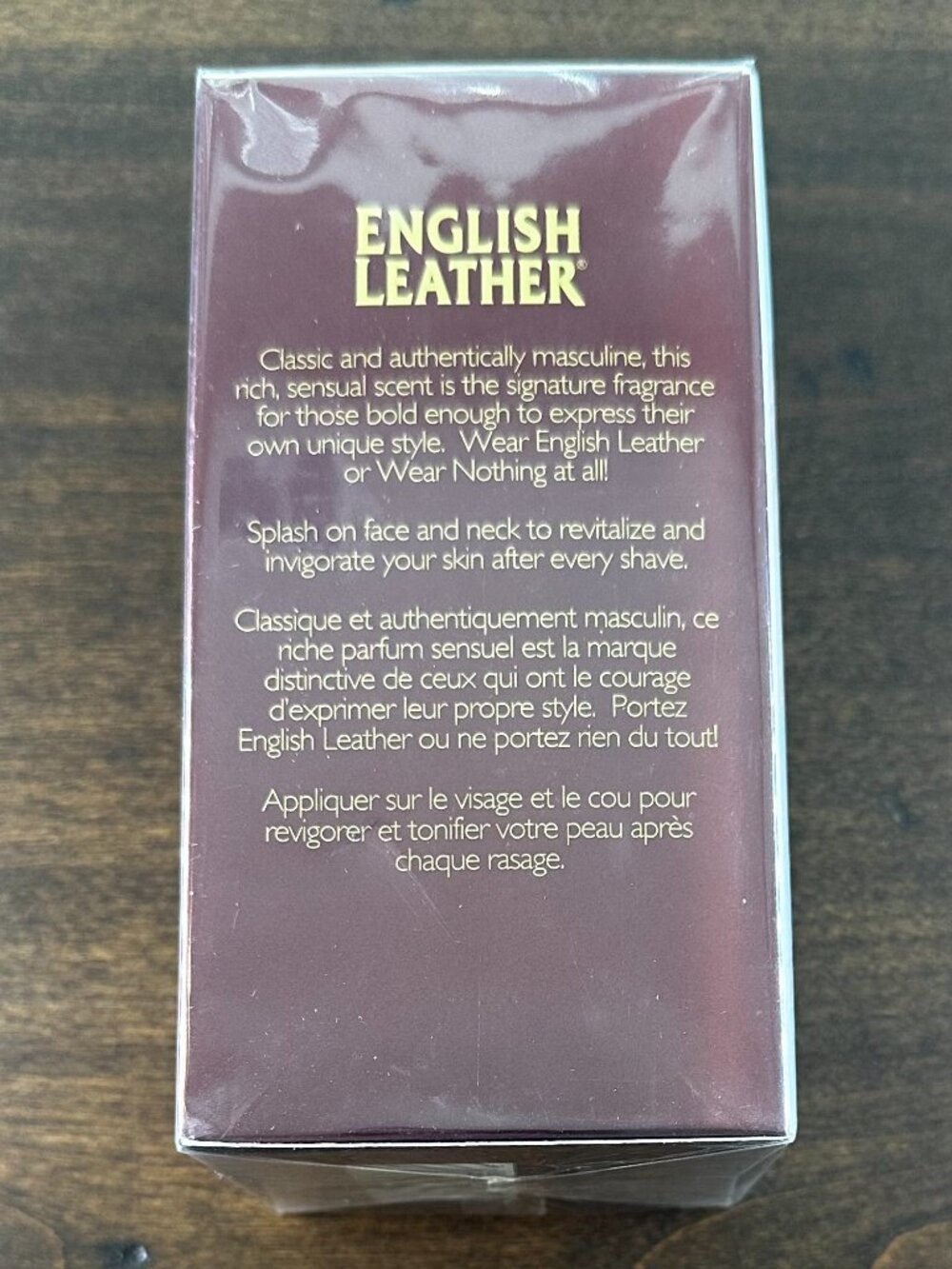 English Leather by Dana Men's Aftershave Splash 8 oz / 236ml Brand New Boxed - Picture 4 of 4